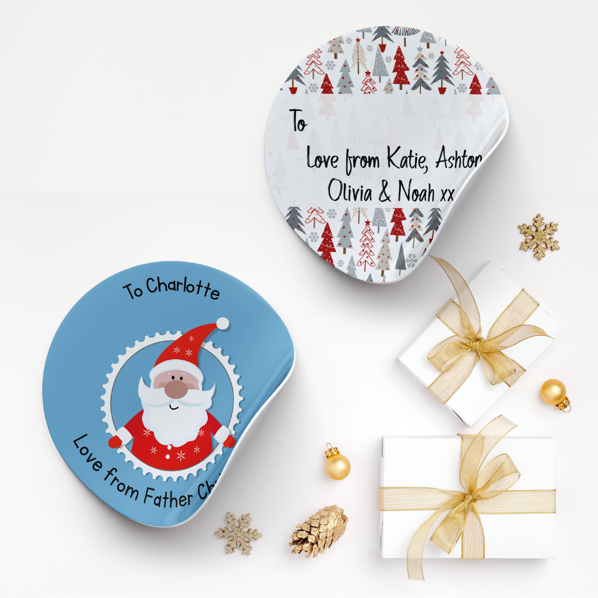 Personalised Christmas Stickers